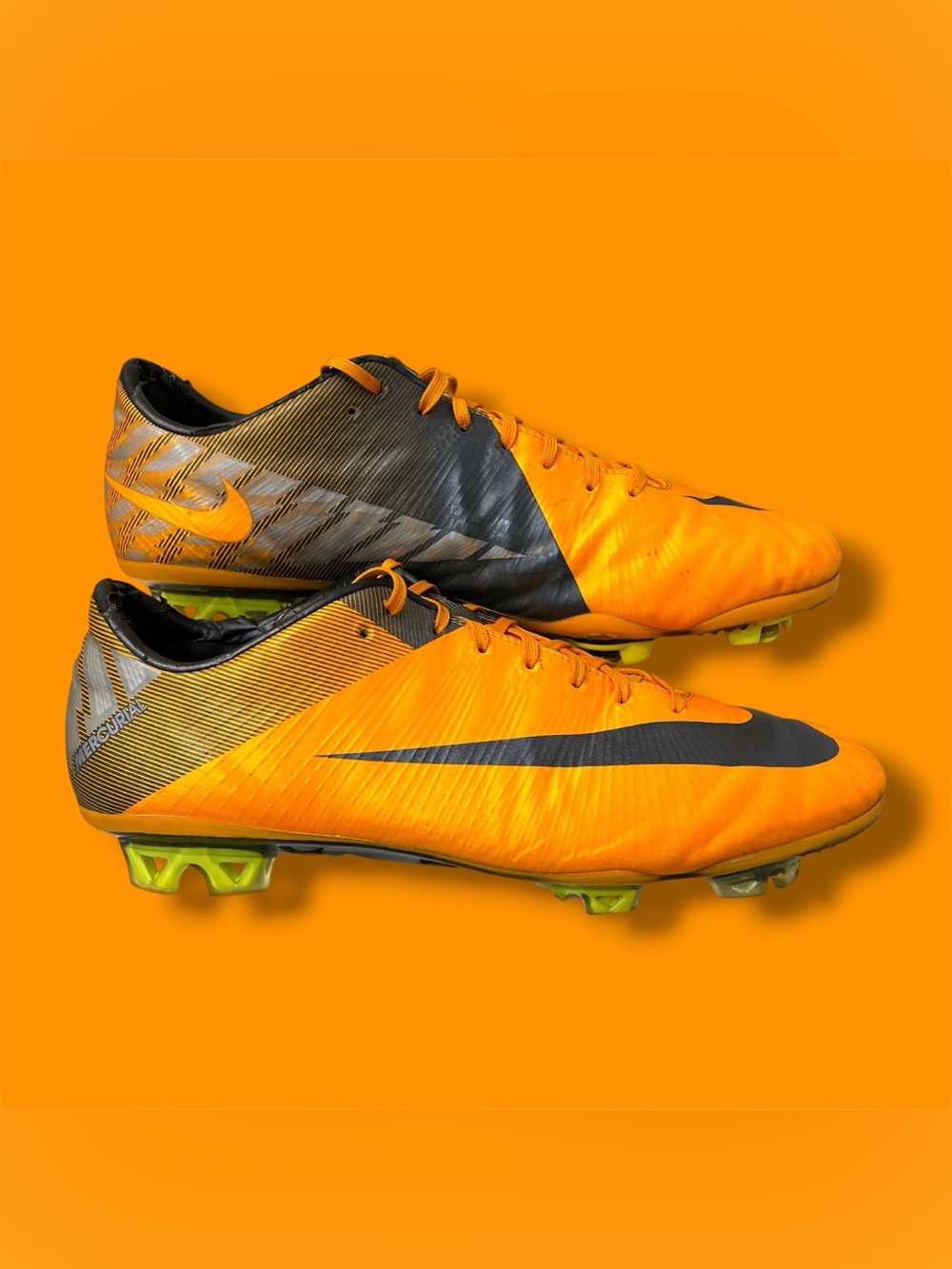 NIKE MERCURIAL VAPOR SUPERFLY III FG SOCCER CLEATS / 12 US